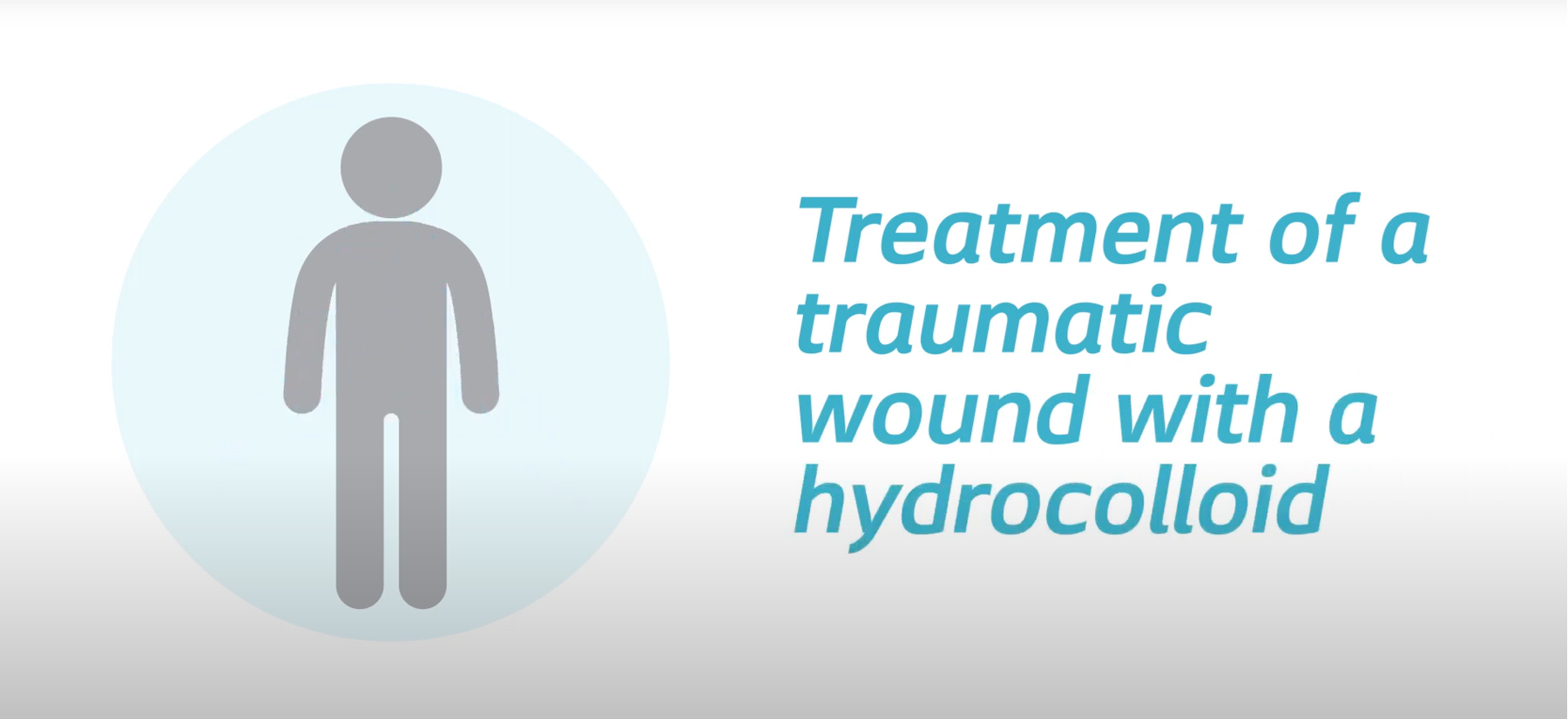 Behandling af traumesår med hydrokolloid